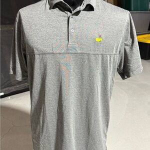Masters Tech Augusta National Polo Golf Shirt Mens Medium M